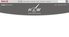 Desktop Screenshot of hlw-dental.com